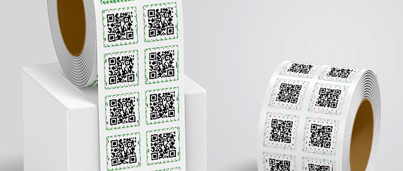 Печать наклеек с QR-кодом